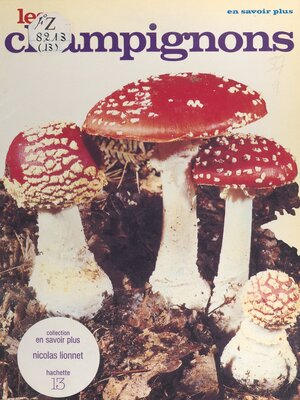cover image of Les champignons